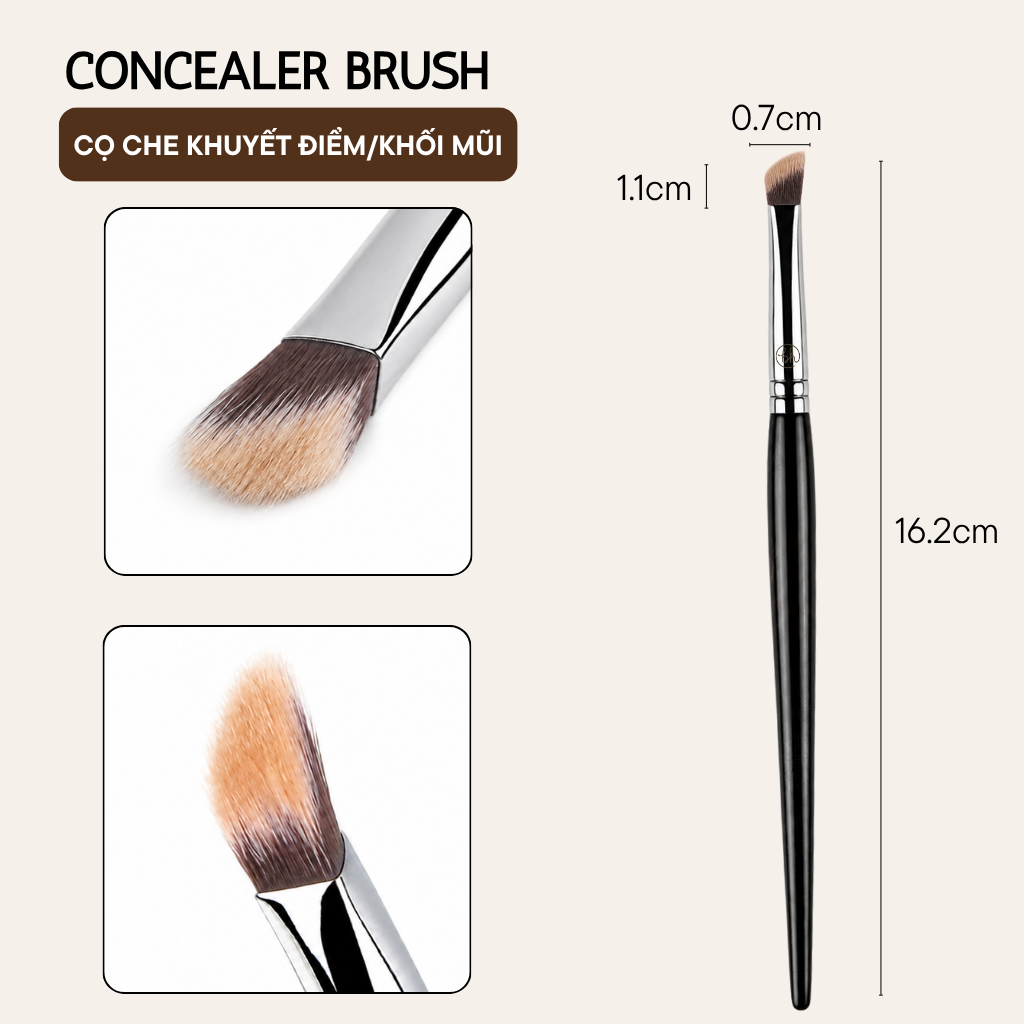 Cọ Che Khuyết Điểm BH Cosmetics Concealer Brush BH292